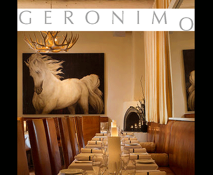 Geronimo the Restaurant Logo