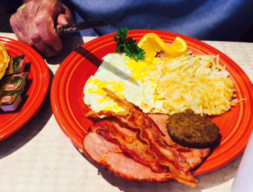 Breakfast at Jimmy's Cafe on Jefferson